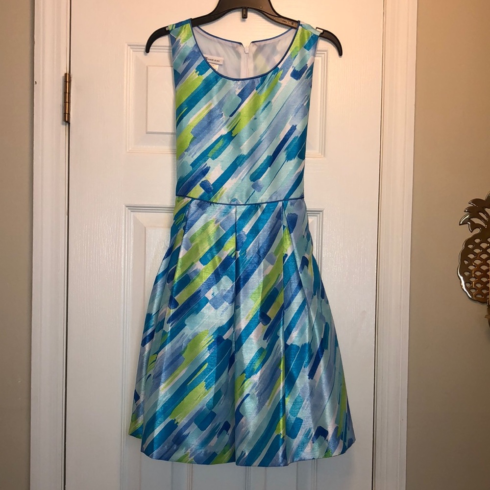 Blue dress girls size 14